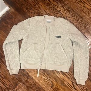 Columbia Women's Off-White Teddy Jacket